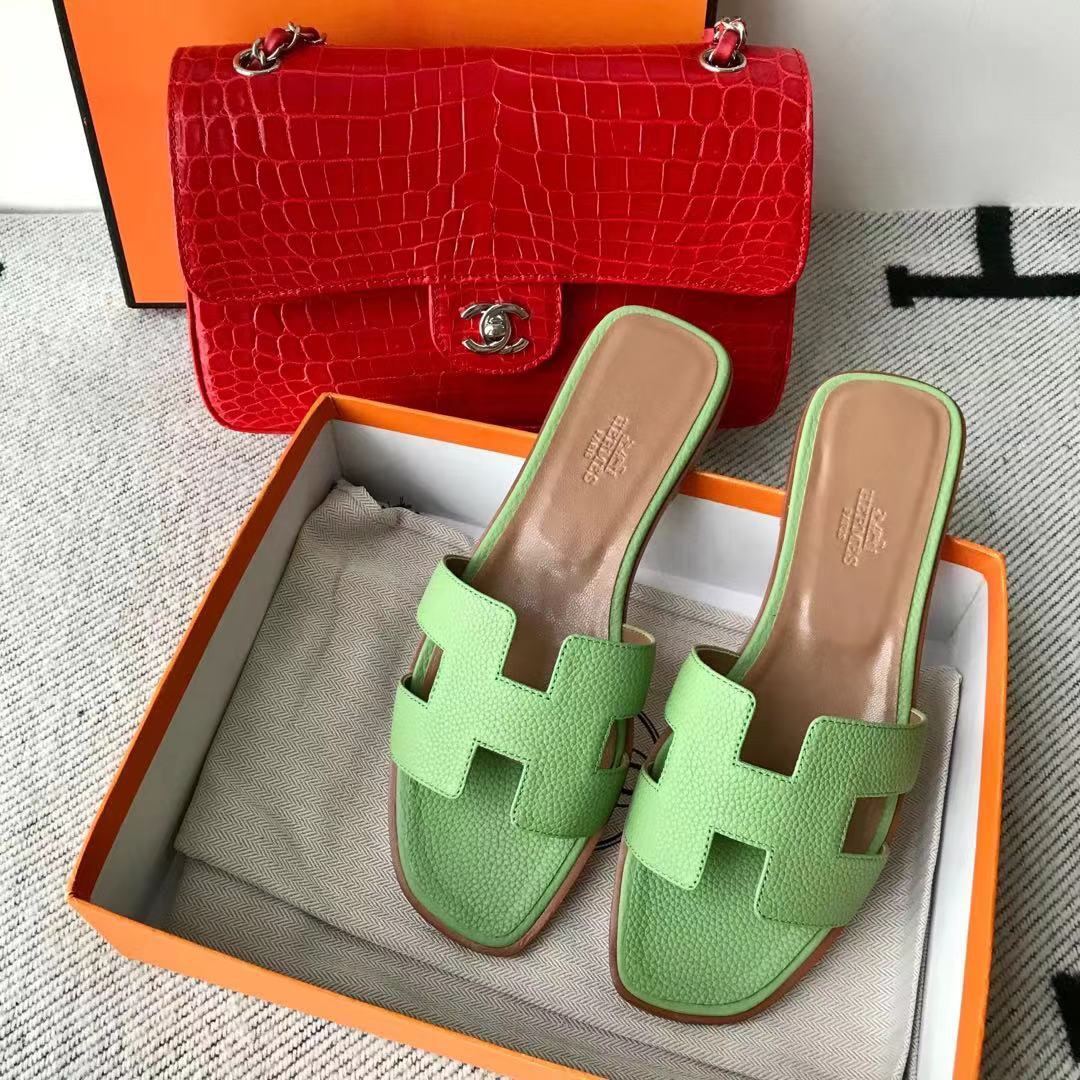 에르메스 올수공 오란 슬리퍼 샌들 토고 19